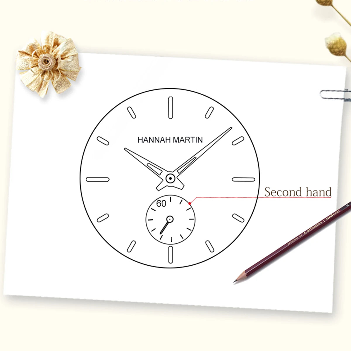 Classic Round Dial Mesh Strap Watch – Multiple Colours