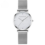 Hannah Martin Rose Gold Mesh Watch – Elegant Women’s Luxury Timepiece