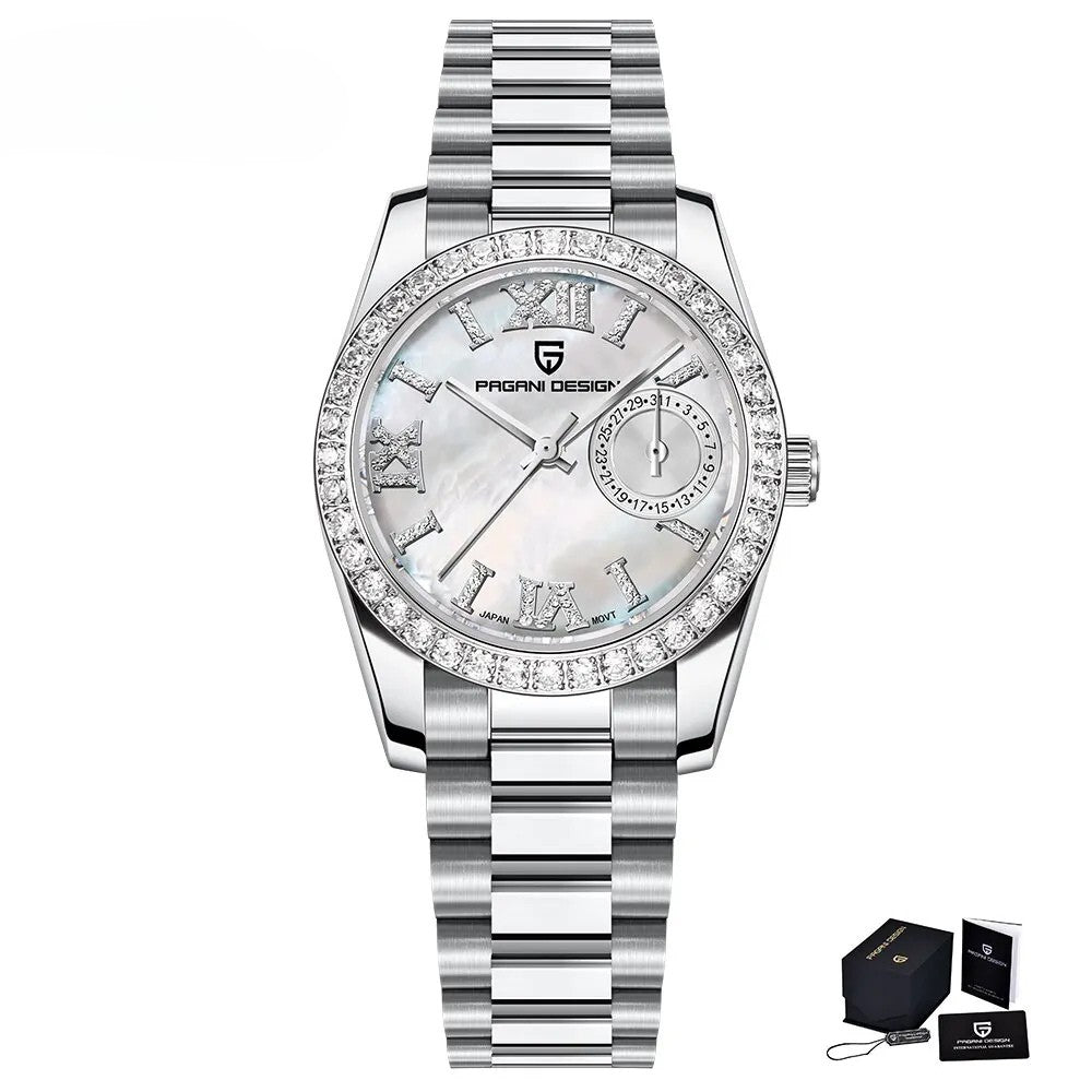 Sapphire Crystal Roman Dial Fashion Watch