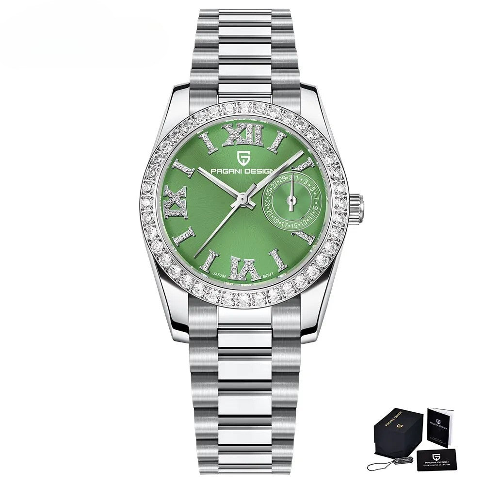 Sapphire Crystal Roman Dial Fashion Watch
