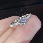 Elegant Classic Cubic Zirconium Ring