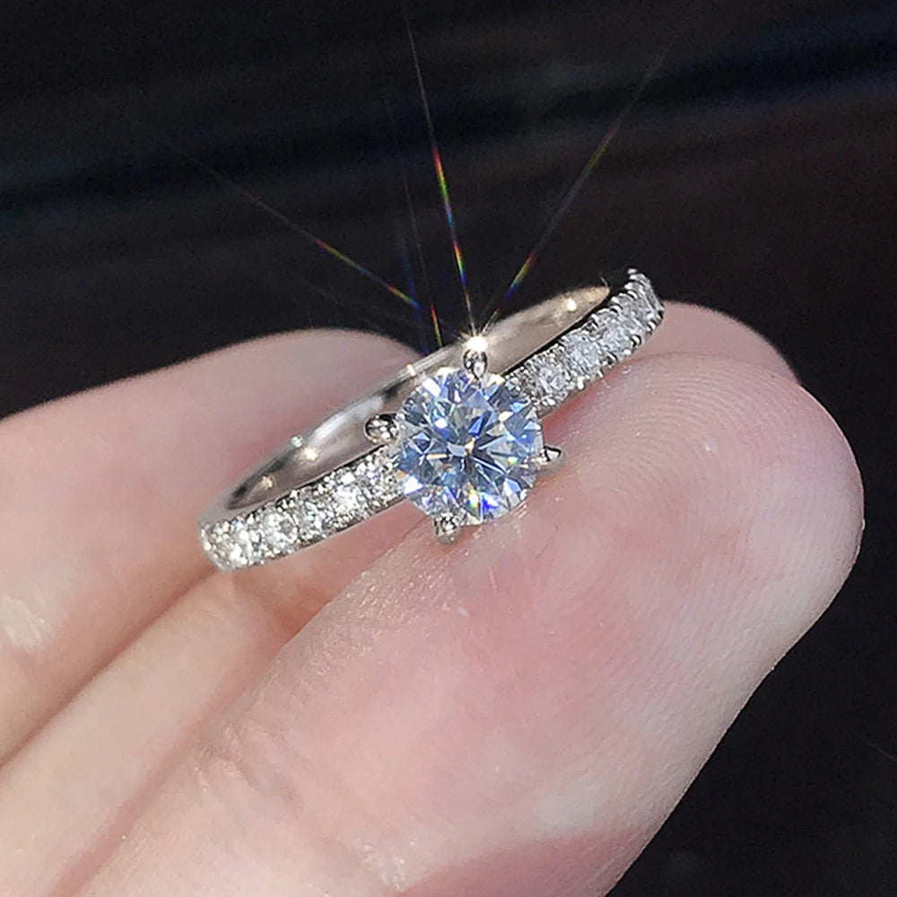 Elegant Classic Cubic Zirconium Ring
