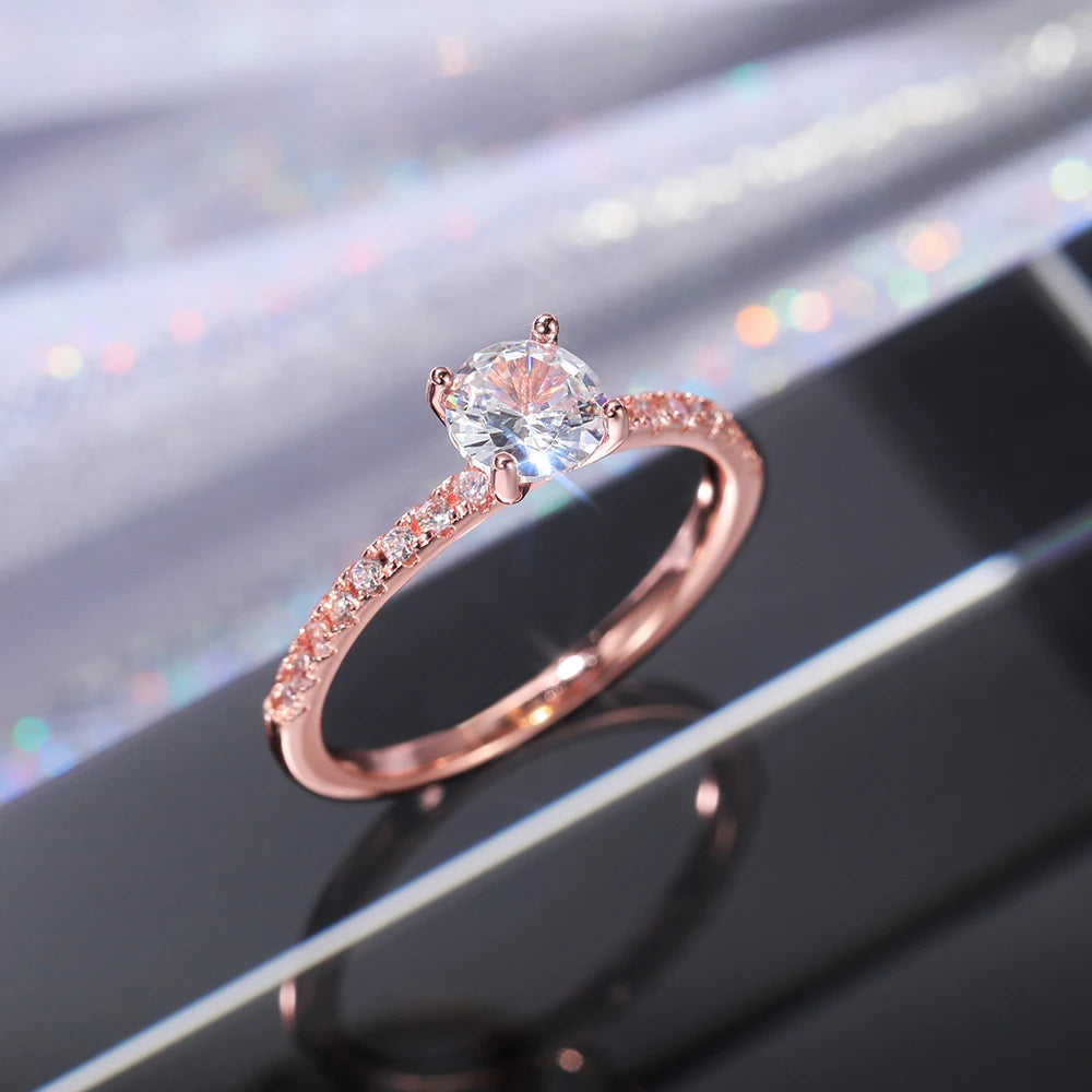 Elegant Classic Cubic Zirconium Ring