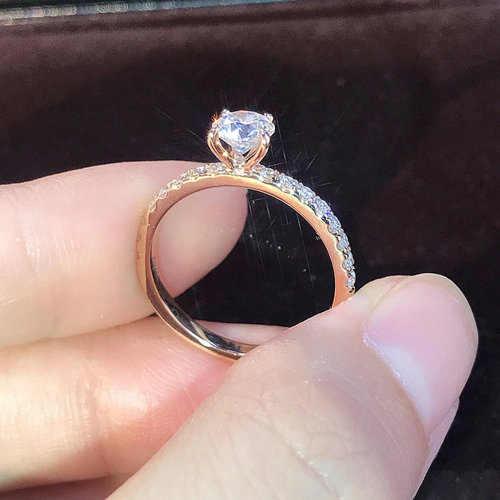 Elegant Classic Cubic Zirconium Ring