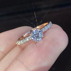 Elegant Classic Cubic Zirconium Ring