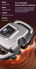 Elegant Multi-Point Heated Massager
