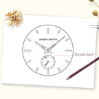 Classic Round Dial Mesh Strap Watch – Multiple Colours
