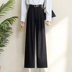 High-Waisted Elegance Trousers – Effortless British Style