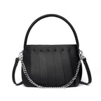 Structured Women's Handbag – Elegant Faux Leather with Inner Storage