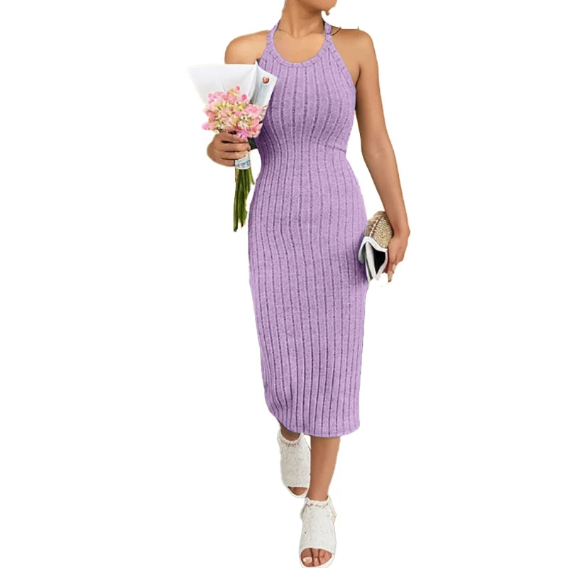Ribbed Midi Dress – Timeless Elegance in Every Detail