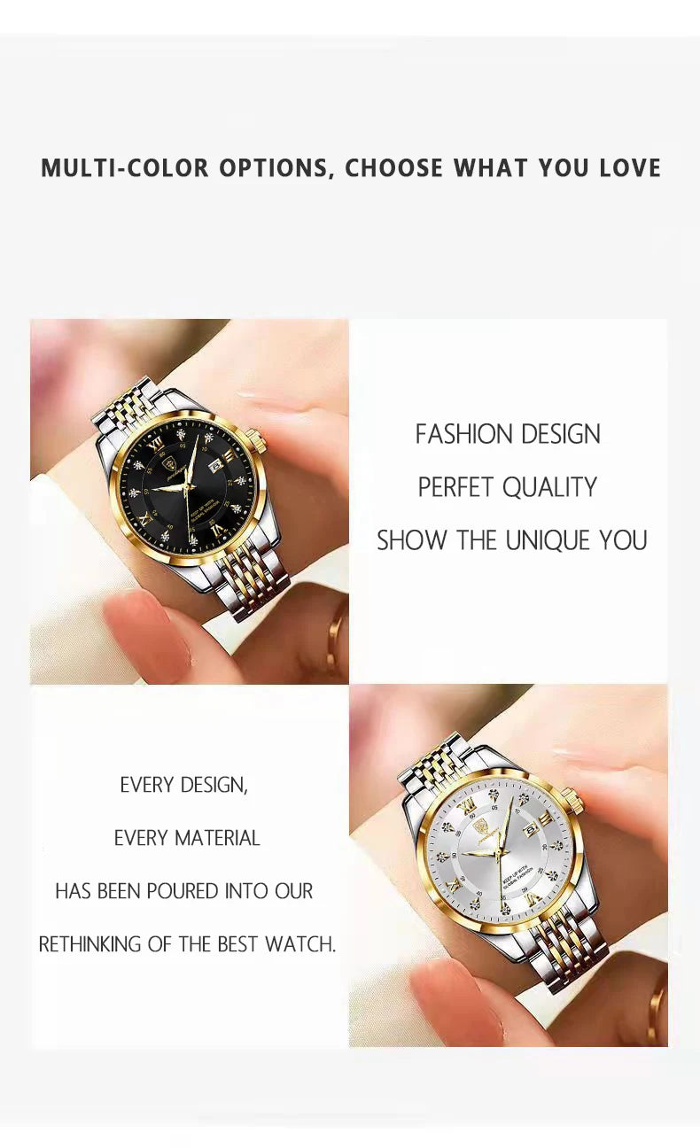 Classic Luxury Stainless Steel Watch