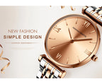Hannah Martin Classic Two-Tone Watch – Sophisticated & Timeless