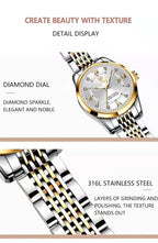 Classic Luxury Stainless Steel Watch