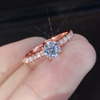 Elegant Classic Cubic Zirconium Ring