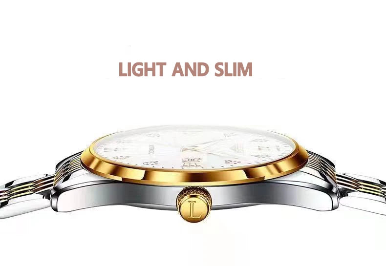 Classic Luxury Stainless Steel Watch