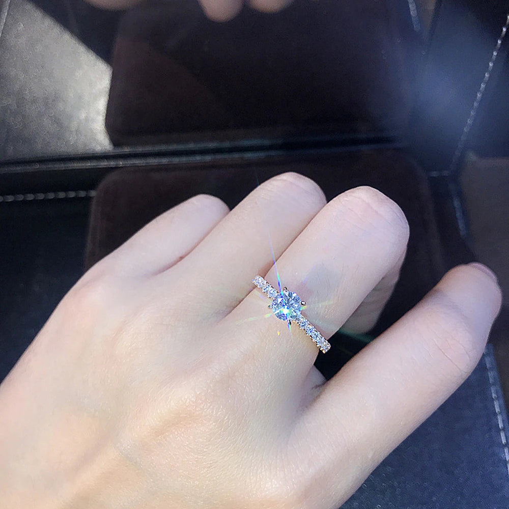 Elegant Classic Cubic Zirconium Ring