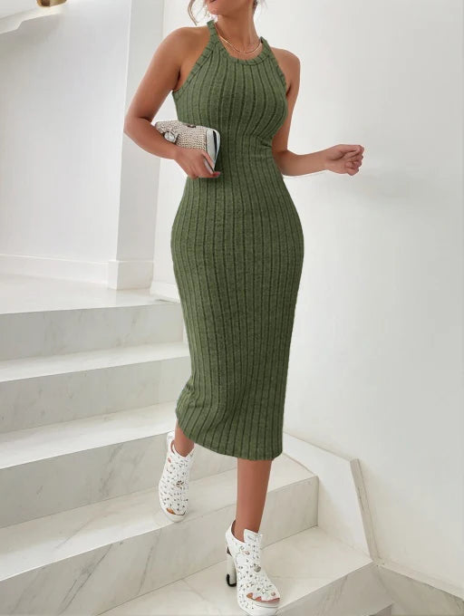 Ribbed Midi Dress – Timeless Elegance in Every Detail