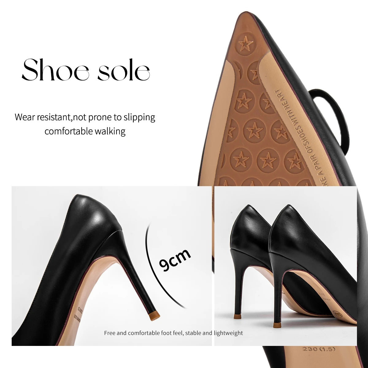 Elegant Pointed Stiletto Heels