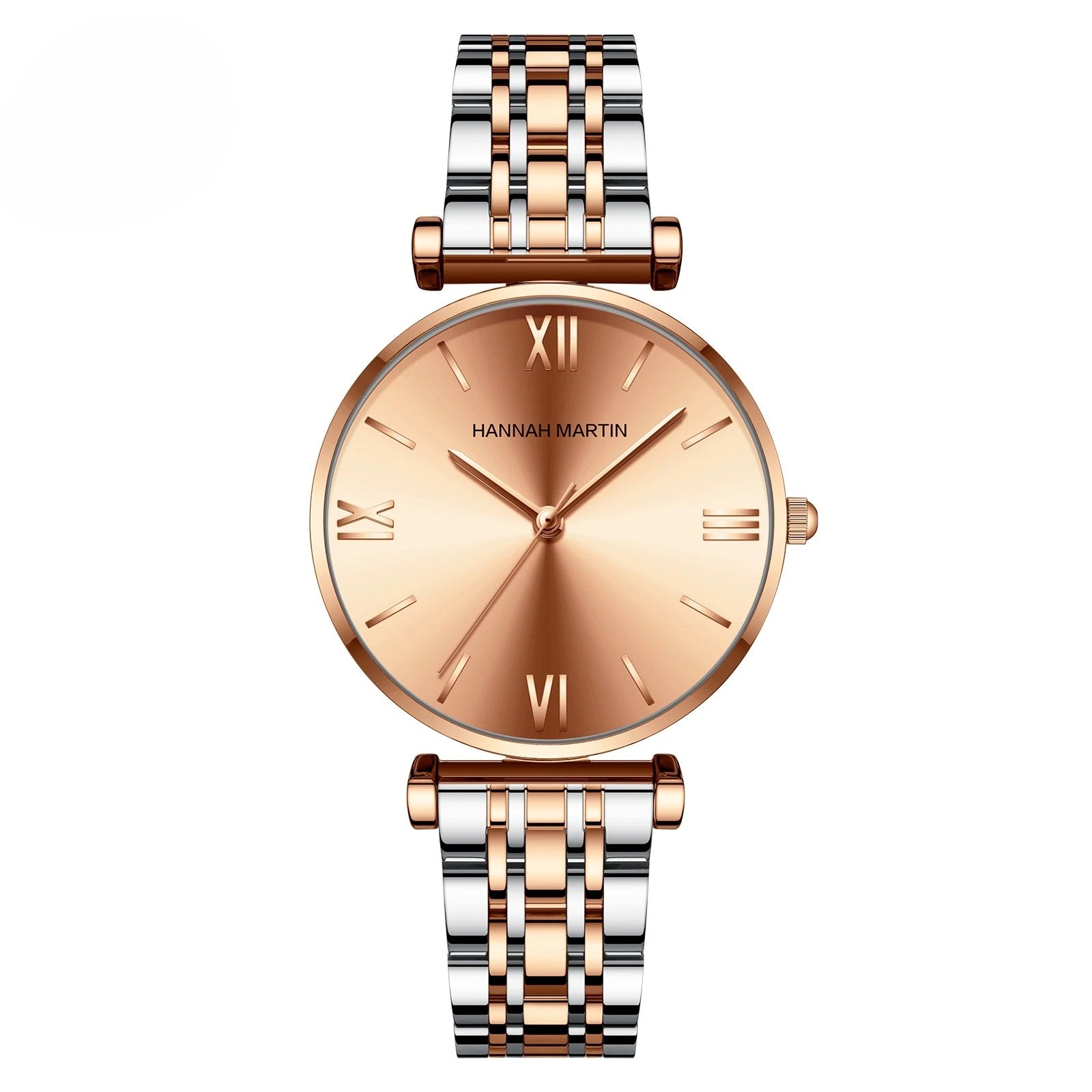Hannah Martin Classic Two-Tone Watch – Sophisticated & Timeless
