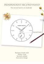 Classic Round Dial Mesh Strap Watch – Multiple Colours