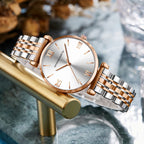 Hannah Martin Classic Two-Tone Watch – Sophisticated & Timeless