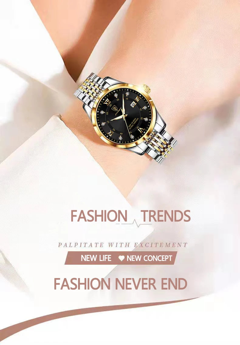 Classic Luxury Stainless Steel Watch