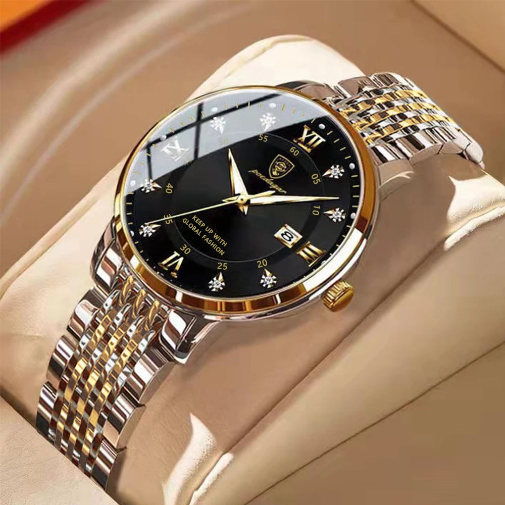 Classic Luxury Stainless Steel Watch