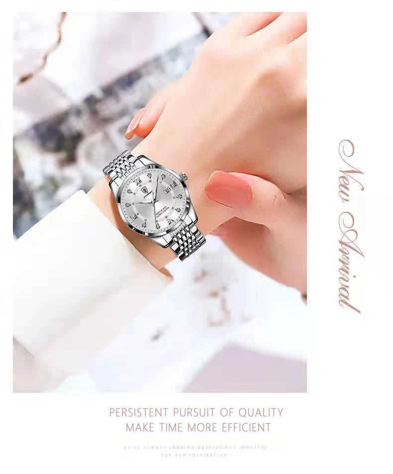 Classic Luxury Stainless Steel Watch