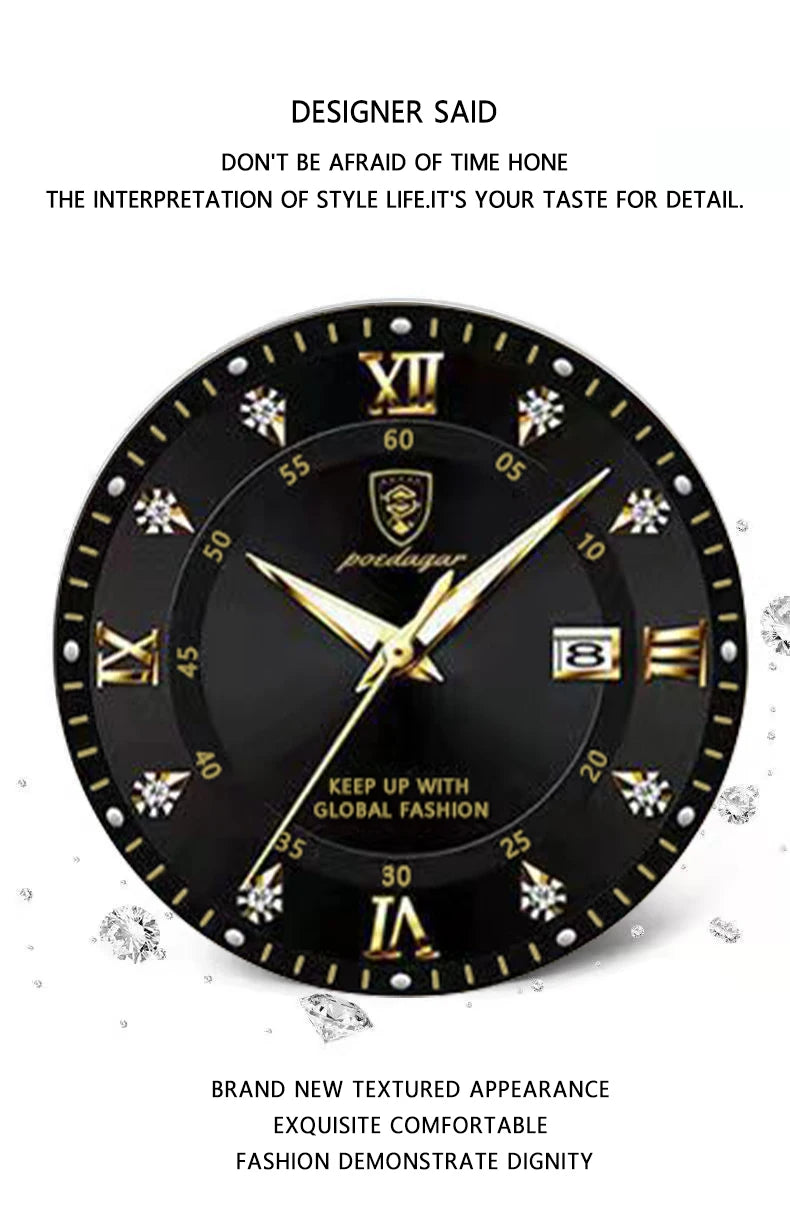 Classic Luxury Stainless Steel Watch