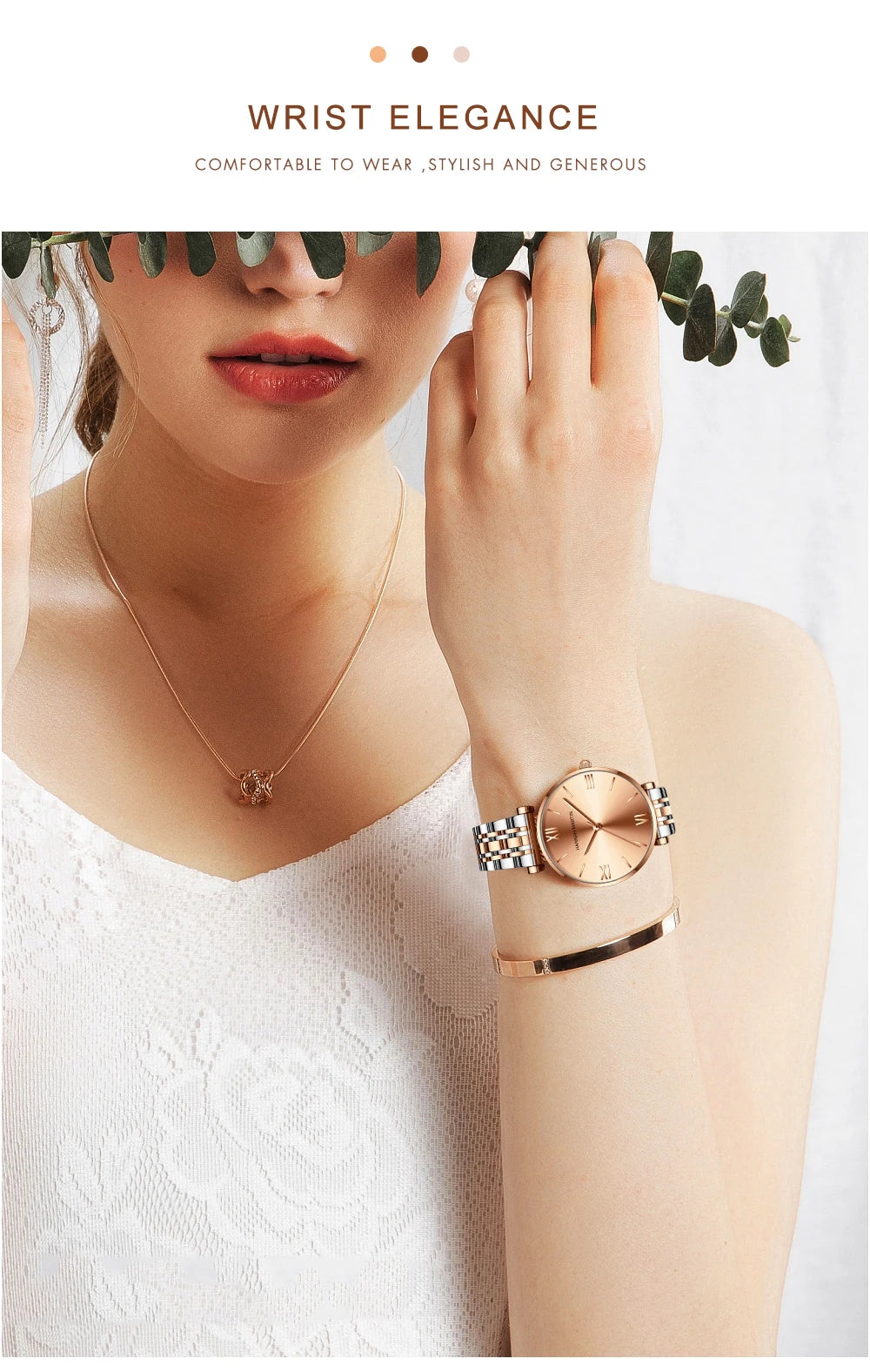 Hannah Martin Classic Two-Tone Watch – Sophisticated & Timeless