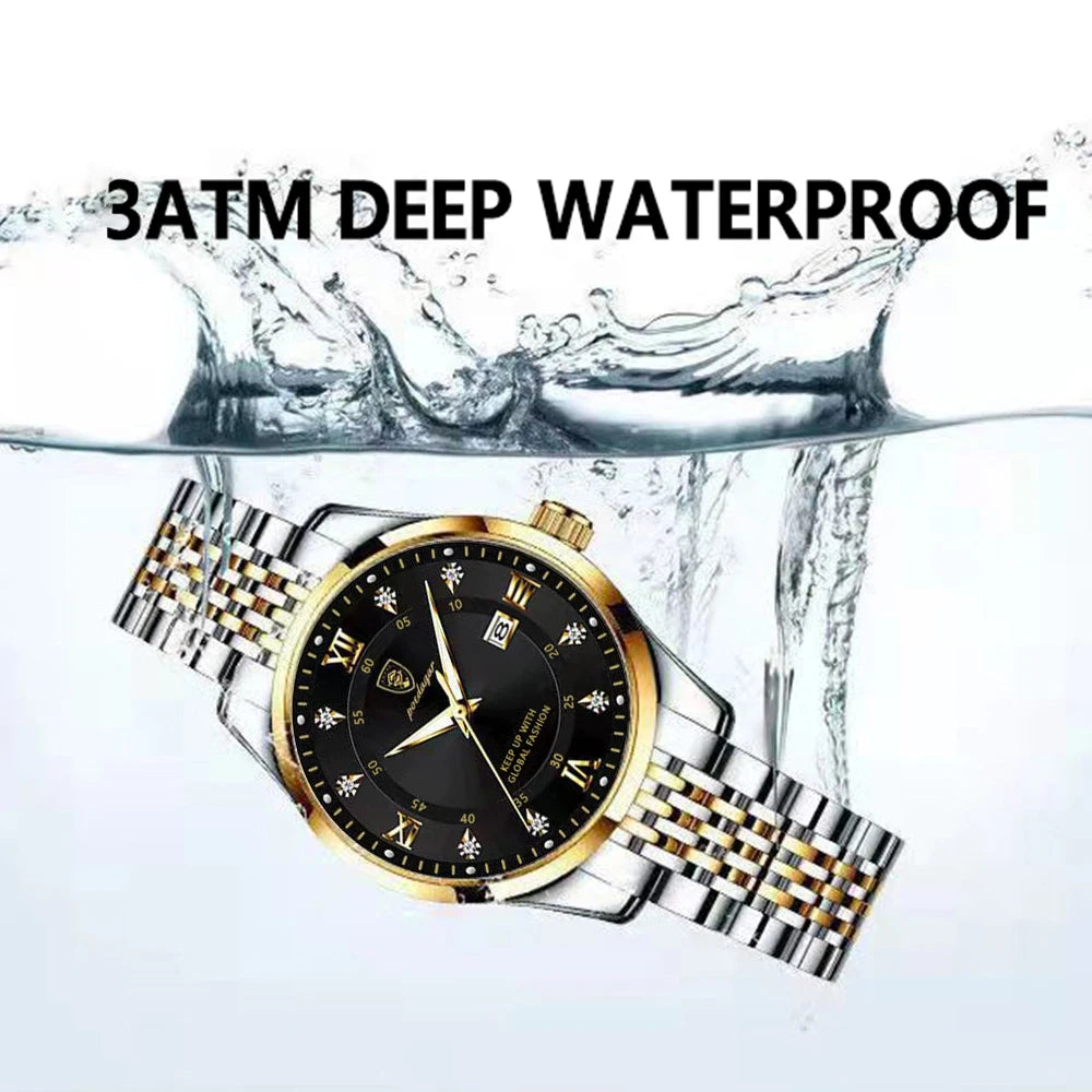 Classic Luxury Stainless Steel Watch