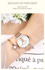 Classic Round Dial Mesh Strap Watch – Multiple Colours