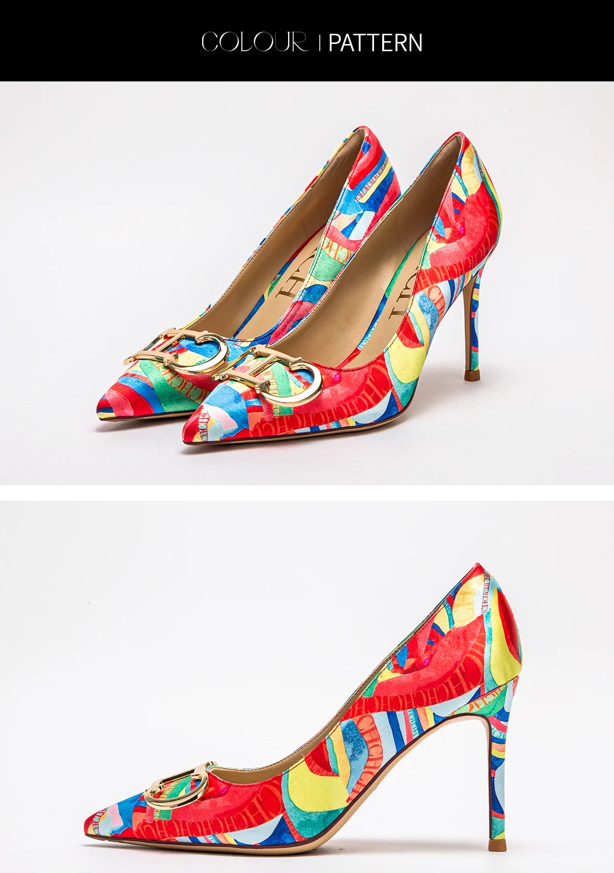 Elegant Pointed Stiletto Heels