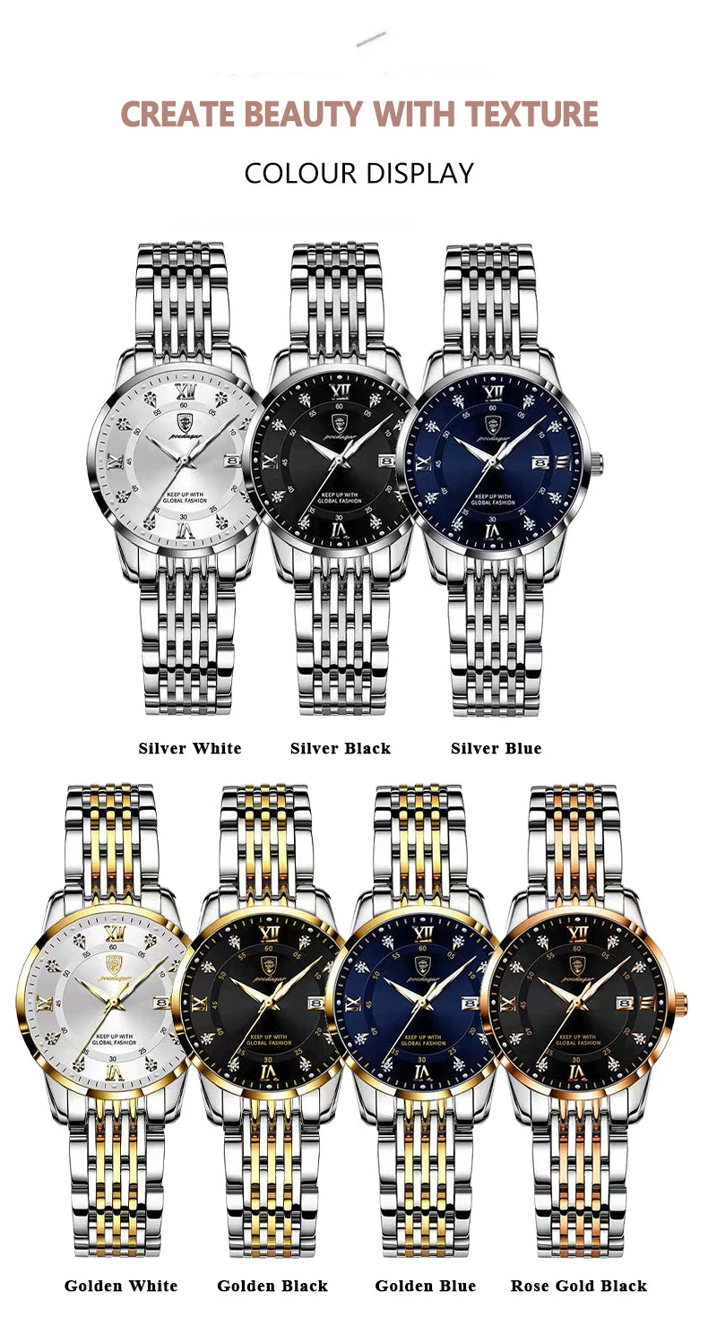 Classic Luxury Stainless Steel Watch