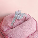 Unique Design Silver Color Adjustable Fashion Ring for Women