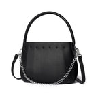 Structured Women's Handbag – Elegant Faux Leather with Inner Storage