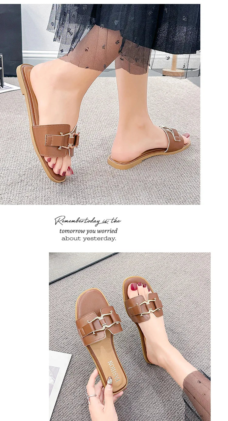 Modern Flat Sandals | Sleek, Stylish & Effortlessly Feminine