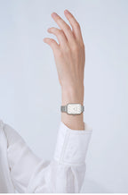Elegant Square Dial Mesh Strap Watch – Multiple Colours