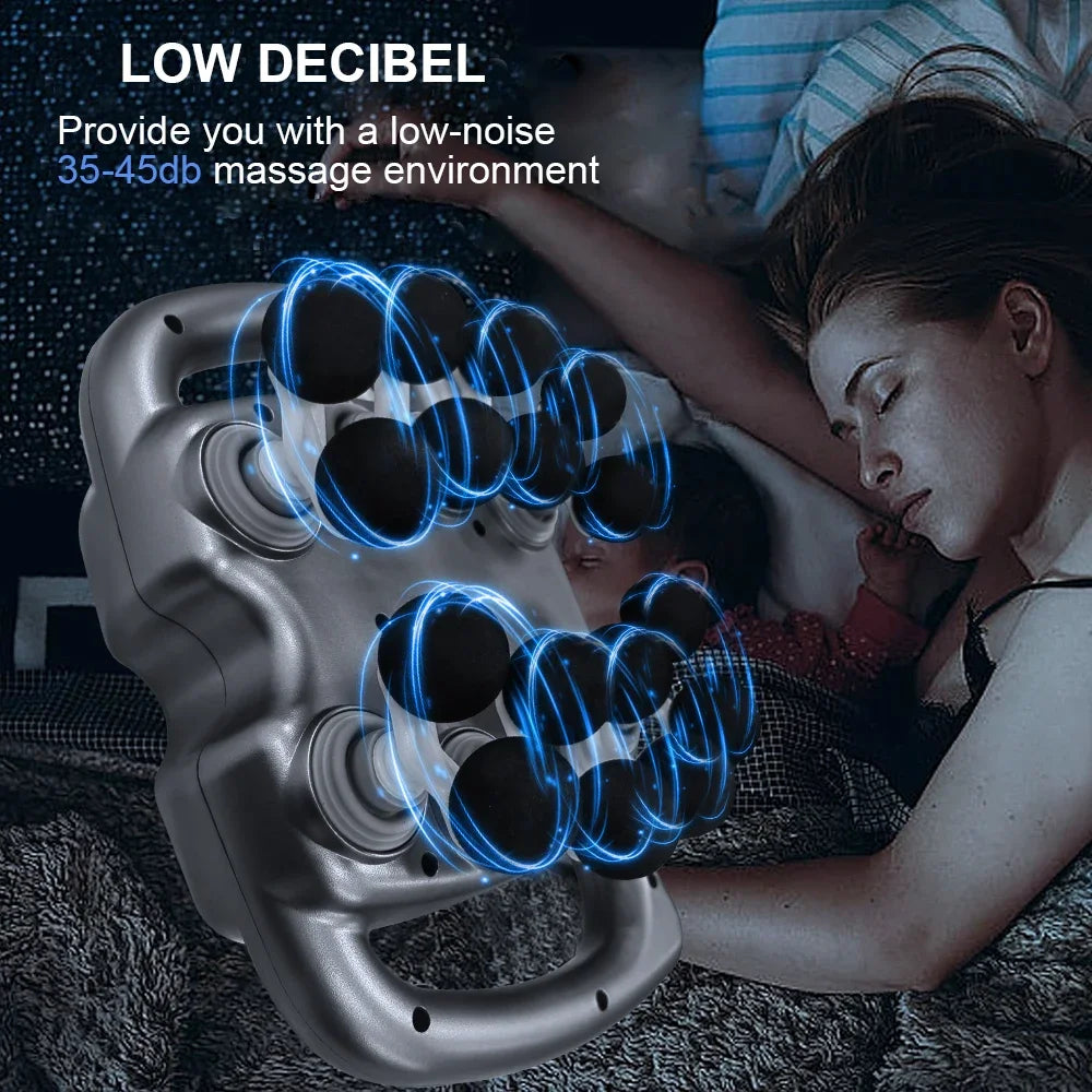 Elegant Multi-Point Heated Massager