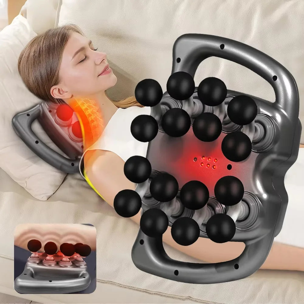 Elegant Multi-Point Heated Massager