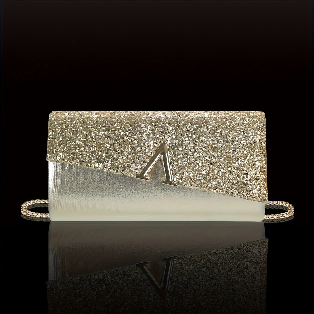 Blue & Gold Luxury Jewellery & Clutch Set – Necklace, Earrings, Bracelet & Evening Bag