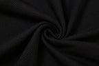 Chic Black Polo Midi Dress – Effortless Fit, Elegant Mood